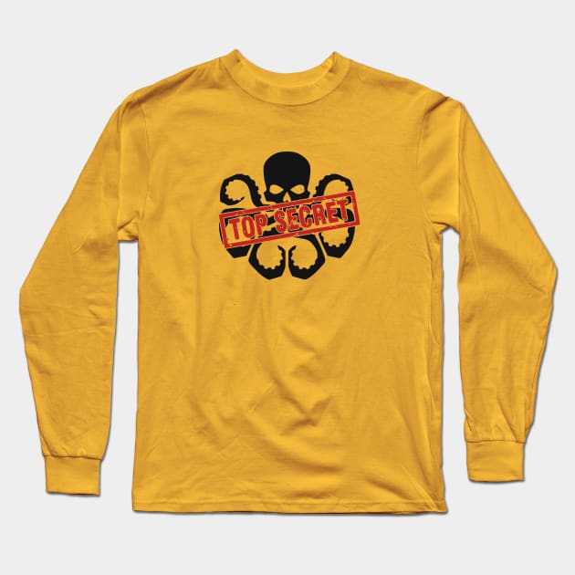 Top Secret Long Sleeve T-Shirt by madmonkey